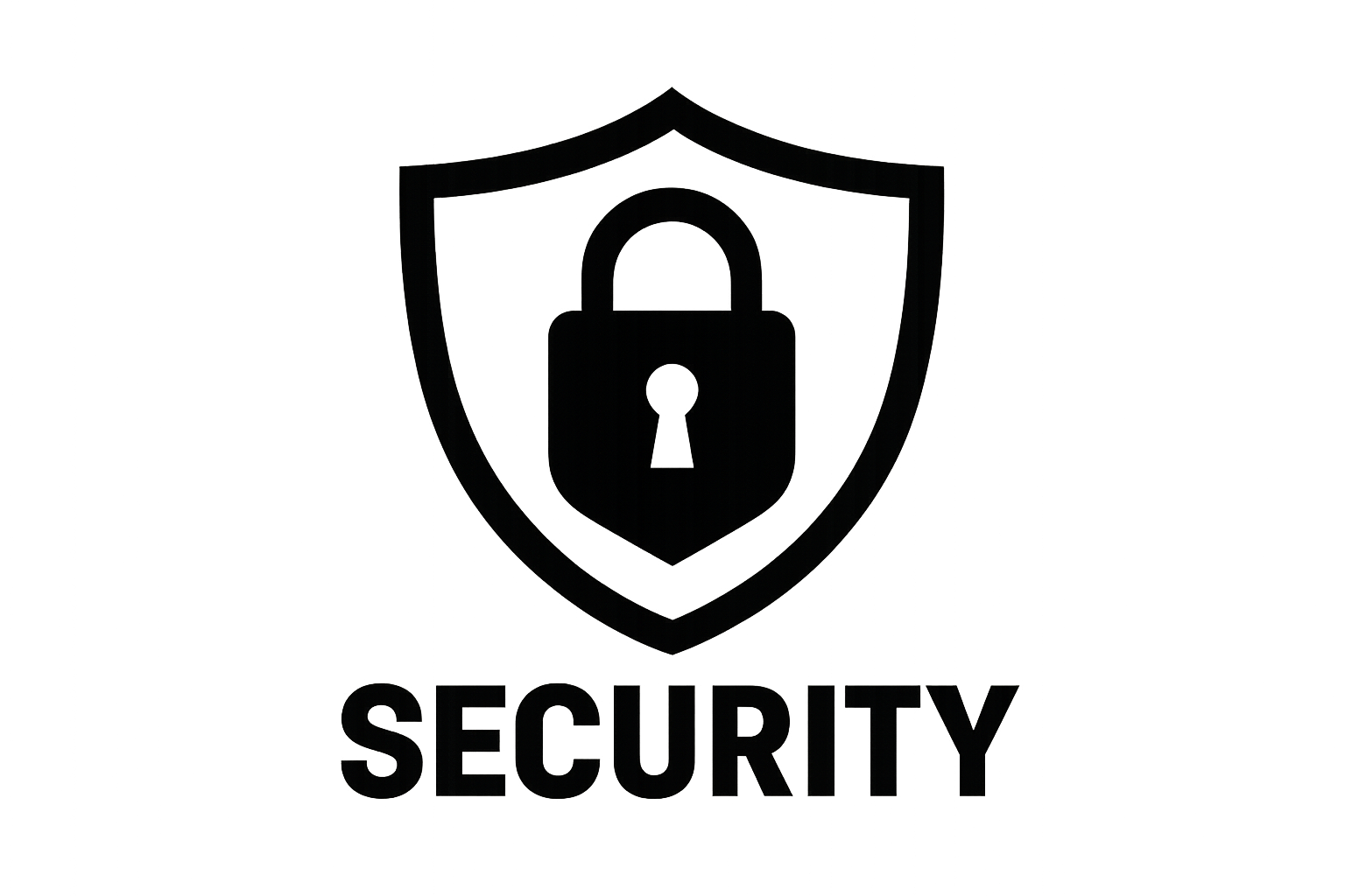 a black security logo-1